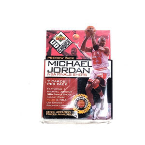 1998-99 Upper Deck Choice Michael Jordan NBA Finals Shots Unopened Pack